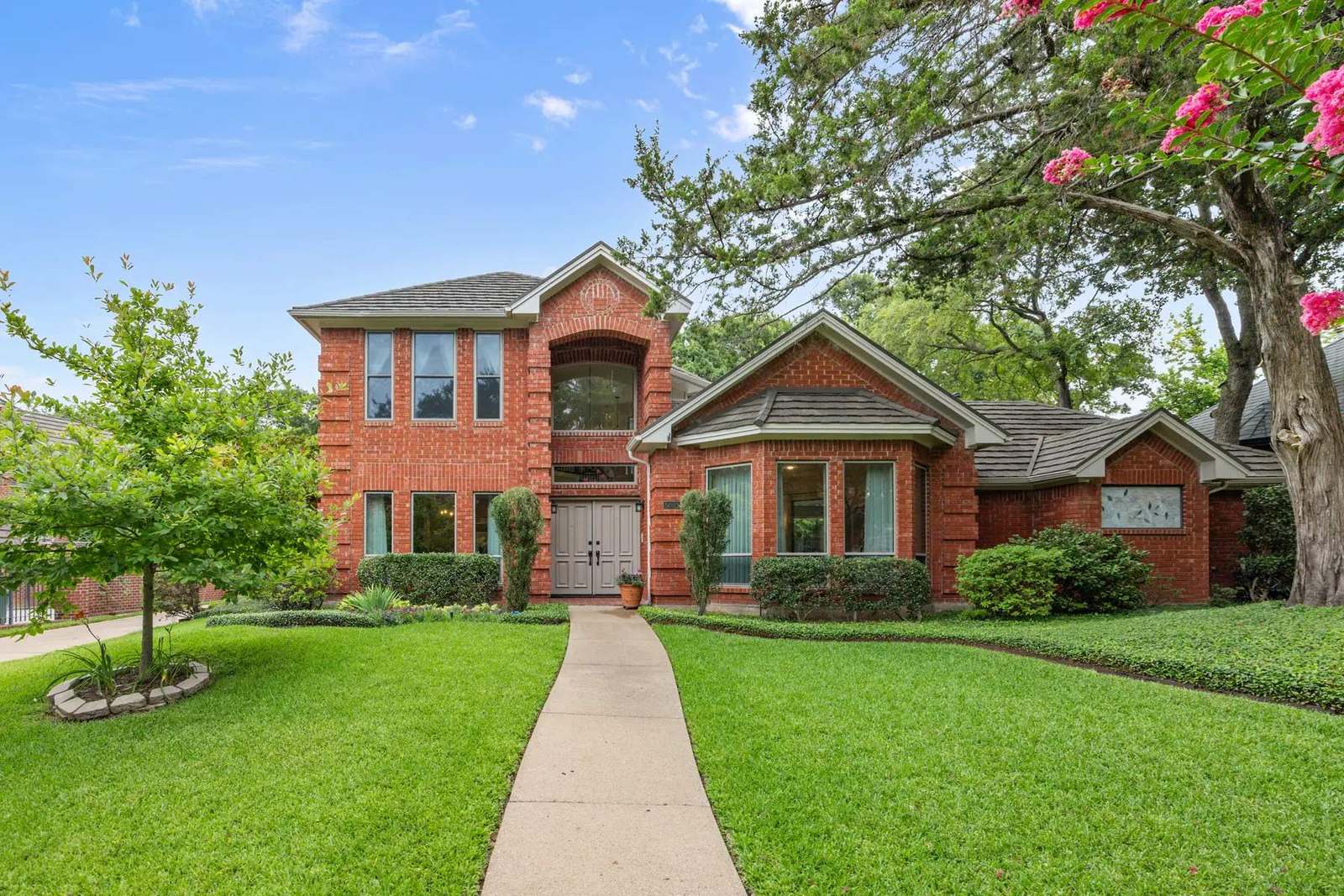 Brick home on Deerwood Park Court in Arlington