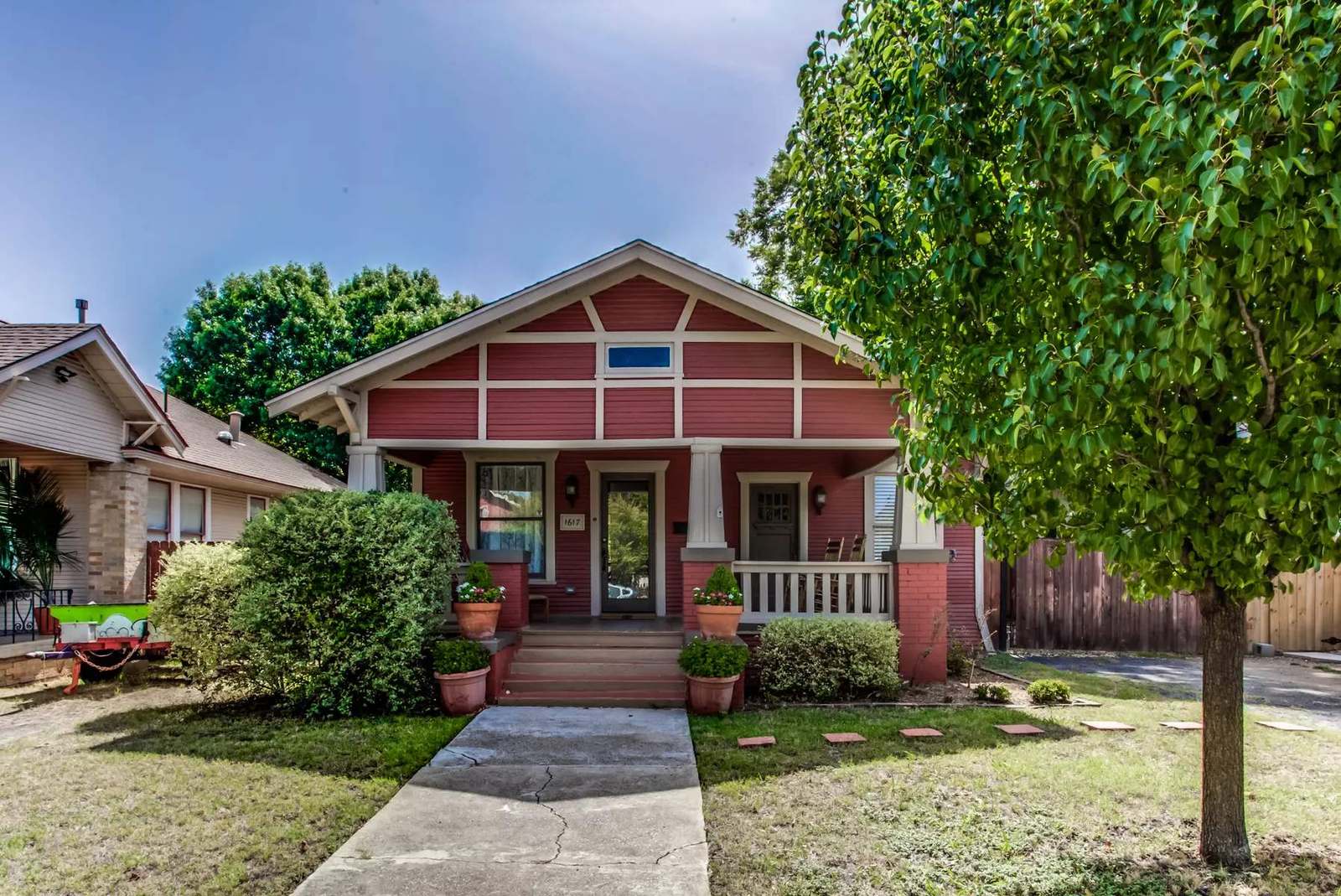 Historic bungalow in Fairmount, part of the Near Southside